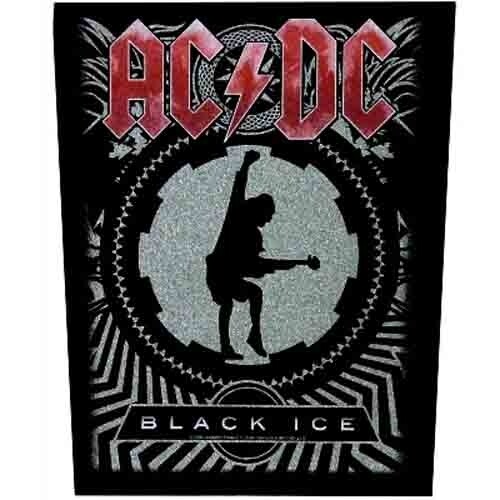 AC/DC Black Ice Back Patch Official - Bild 1 von 1