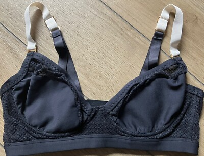 STELLA McCARTNEY Lingerie BH - Schwarz - Gr. 80 C / 36 C - NEU