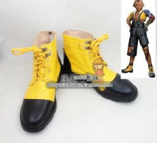 Final Fantasy   Tidus Shoes Cosplay Yellow Shoes Unisex  free shipping  8