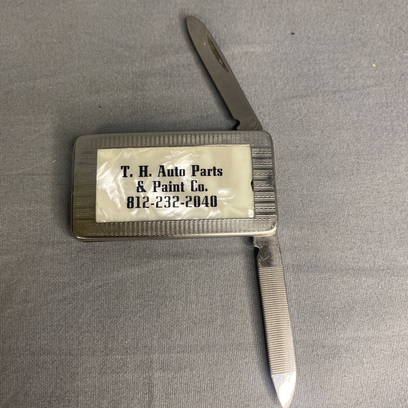 Advertising Money Clip Terre Haute Auto Parts & Paint Indiana-image