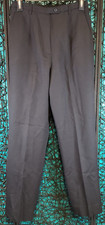 PENDLETON DRESS PANTS WOMENS SZ. 6 BLACK WOOL LINED FLAT FRONT CLASSIC PREPPY