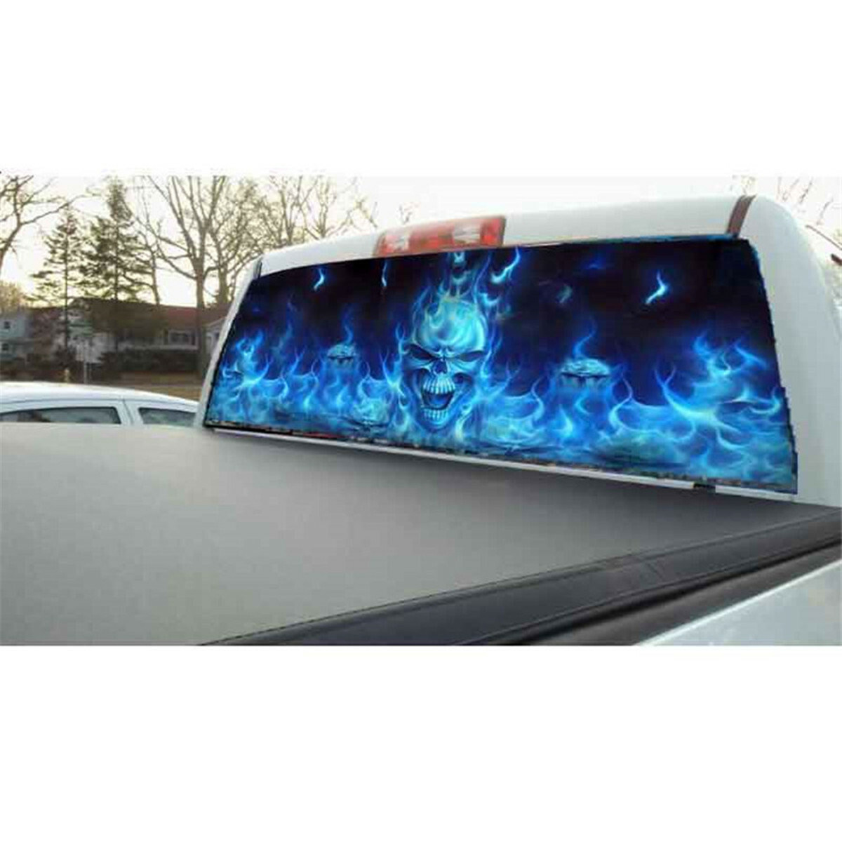 2PCS Mountain Range Scene Vinyl Decal Sticker DIY Decor For Car Truck Side Door