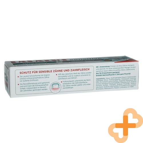 Lacalut Sensitiv Empfindliche Zähne Und Gentle Zähne Bleaching Zahnpasta 75 ML - Bild 11 von 24