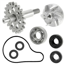 Caltric Water Pump Impeller Shaft Gear Kit For Yamaha YZ250F 2001-2013