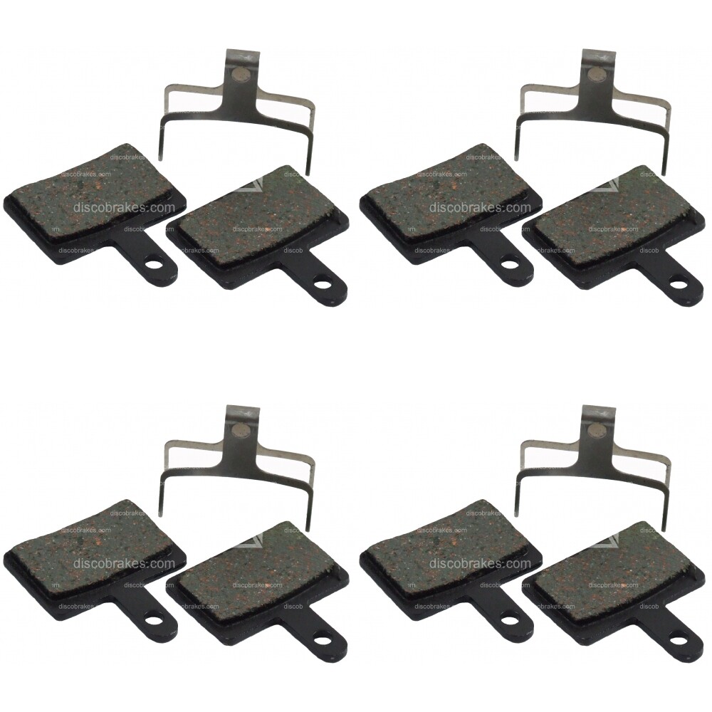 4Pairs DiscoBrakes Pads for Shimano Deore Disc Brake BR-M575 M525 M515 495 Deore