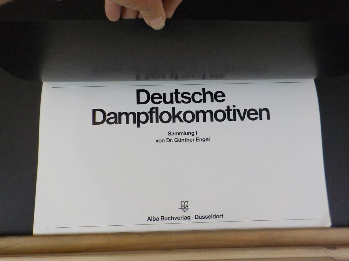 洋書 Die Neubau-Dampflokomotiven der Deutsche Deutsche Dampflokomotiven Sammlung I von Dr Gunther Engel 1973 33