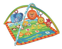 Bontempi Sensory & Sound Baby Jungle Activity Play Mat - Square Bontempi Sensory & Sound Baby Jungle Activity Play Mat - Square
