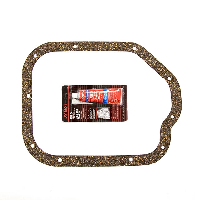 Junta inferior del cárter de aceite apta 95-12 Infiniti G35 Nissan Altima Máxima VQ30DE VQ35DE Foto 2 de 2