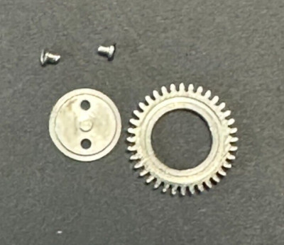 Pièce Pour Mouvement De Montre IWC - Roue De Couronne + Noyau + Vis - Réf. 420/423/5423 - New Old Stock