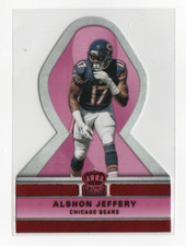 ALSHON JEFFERY 2015 Crown Royale PINK RIBBONS RED #PR20 CHICAGO BEARS