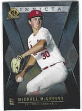MICHAEL MCGREEVY 2021 BOWMAN INVICTA CARDINALS  T#