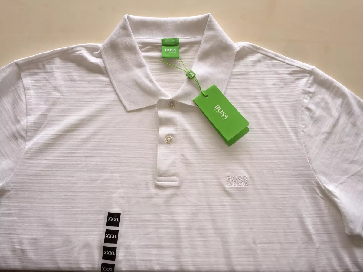HUGO BOSS GREEN LABEL MEN S POLO SHIRT C FINO 36 SZ 3XL XXXL