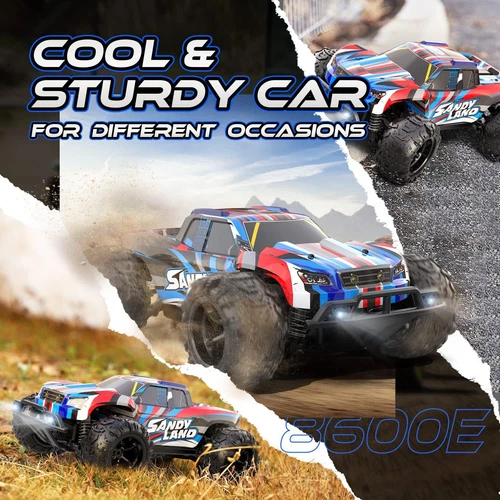 DEERC 8600E 4WD 1:20 Ferngesteuertes Auto 25KM/H Offroad RC Monster Truck 50mins - Bild 7 von 14