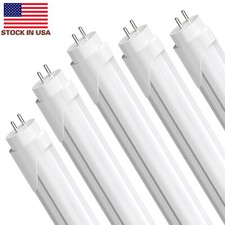 T8 4FT LED Tube Light Bulbs G13 2-Pin 22W 28W Garage F32T8 LED Shop Lights 6000K