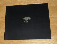 Bentley Arnage T Black Label Promotional Brochure 2000