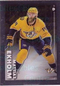 2022-23 Topps Chrome Stickers #283 Mattias Ekholm