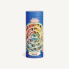 Inspirational Women 1000 Piece Round Jigsaw Puzzle Ridley New