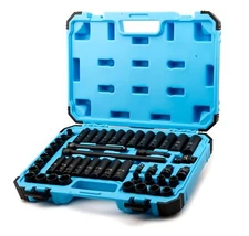 Capri Tools 3/8-Inch Drive Master Impact Socket Set with Adapters and Extensi...