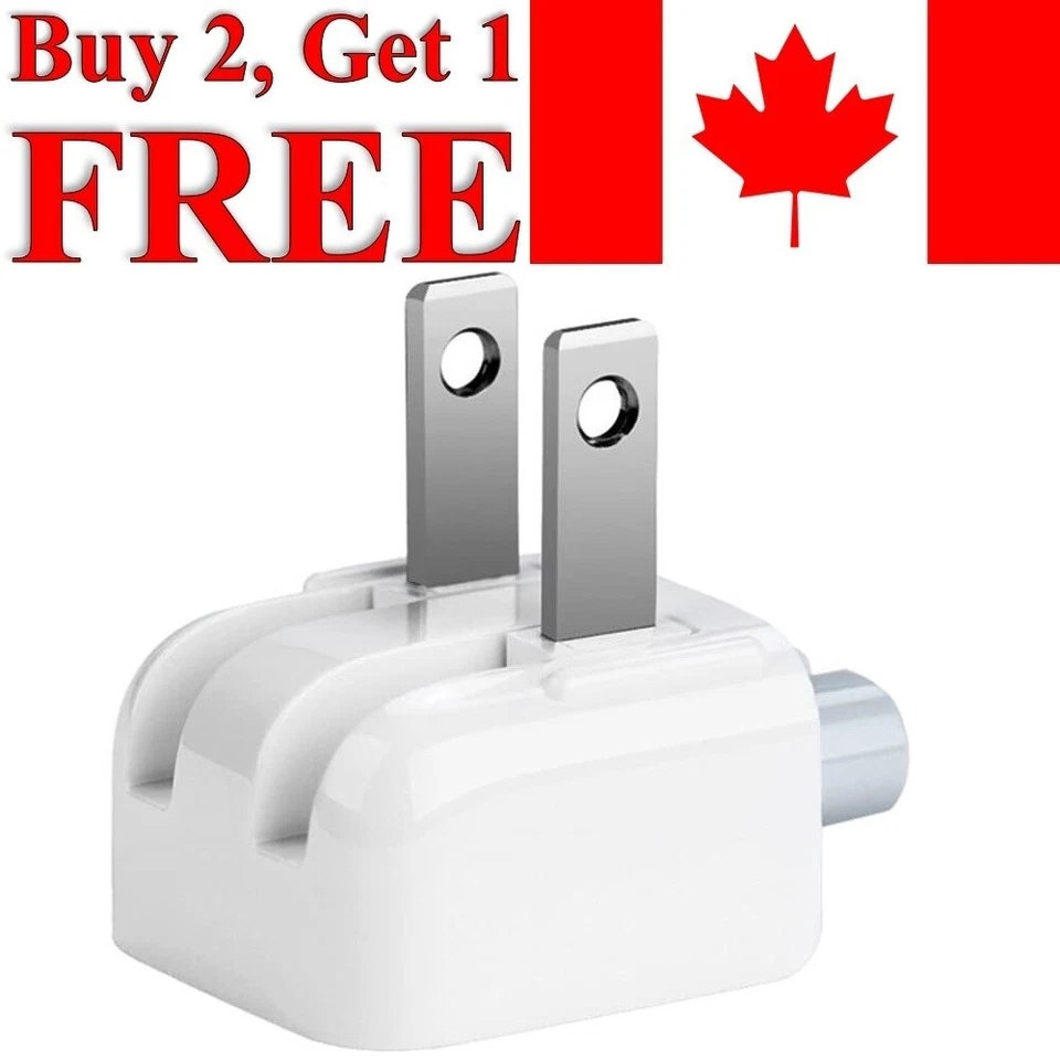 AC Power Adapter US Wall Folding Plug Duck Head For Macbook Pro Air iPhone iPad