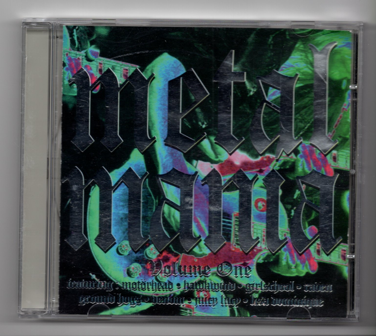 (JE405) Metal Mania Vol 1, 12 tracks various artists - 1994 CD