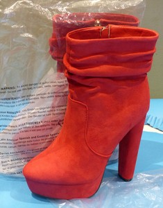 shoedazzle red boots