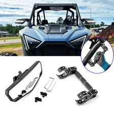 WEISEN Center Rear View Mirror & Aluminum Grab Handle For Polaris RZR PRO XP / R
