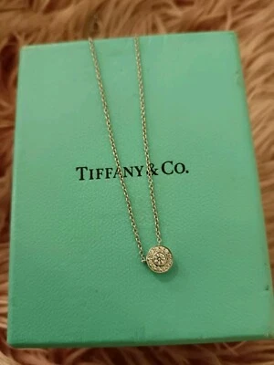 Tiffany & Co. Soleste Platinum and Diamond Necklace - Image 1 of 4