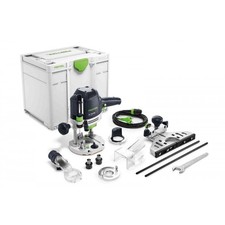 Festool OF1400 Router 1/2 240 V in Systainer Sys 4 T-Loc 576210 1/4 e 1/2 collettori