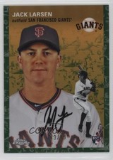 2023 Topps Chrome Platinum Anniversary 13/99 Jack Larsen #89 15wb