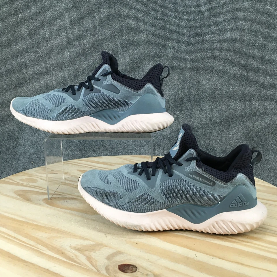 Adidas Shoes Womens 9 Alphabounce Beyond Athletic Sneakers CG5580 Blue Lace Up - Image 2 of 4