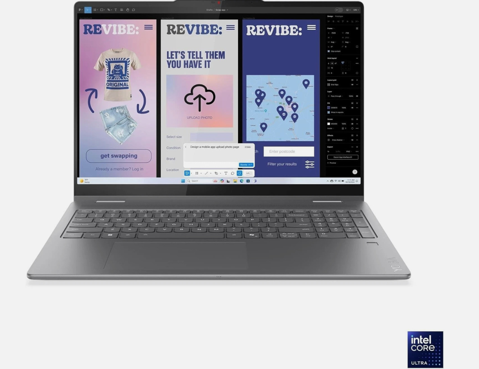 Lenovo Yoga 7i 2 en 1 Copilot+ AI 16" táctil Ultra 5 226V 16GB 1TB W11H 2 años, imagen 4