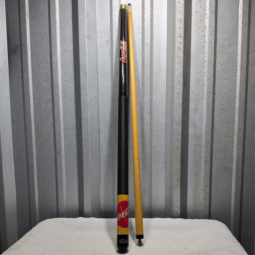 Coca-Cola Pool Cue Stick 2-Piece 58" Pool Cue - Vintage Collectable NICE!