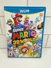 NINTENDO WII U Super Mario 3D World VIDEO GAME W/ Manual Clean Disc