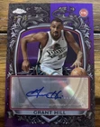 2025-26 Topps Chrome Signature Style Grant Hill Auto Purple Refractor /75