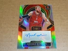 2025/26 Panini Select EUROLEAGUE NICCOLO MANNION AUTOGRAPH/AUTO SILVER PRIZM