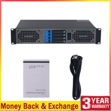 1000Wx4 Professional Rear Stage Power Amplifier Digital CA Dual Audio Amplifier