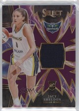 2024 Panini Select WNBA Sparks Purple Prizm 33/49 Jacy Sheldon #37 1ai1