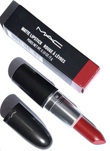 Rouge à Lèvres Mat MAC Russian Red 612 - 3g, Neuf, Rouge Intense, Finition Matte Longue Tenue