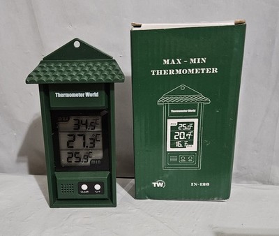 Digital Max Min Garden Greenhouse Thermometer IN-128