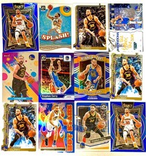 Stephen Curry Lot of 12 - Optic & Select Prizm - Topps Finest Warriors GOAT HOF