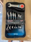 Channellock Metric 7-Pc Stubby Ratcheting Combination Wrench Set 301852 New