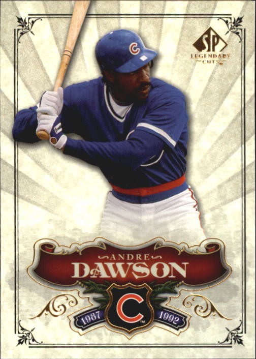 2006 SP Legendary Cuts #42 Andre Dawson - BB