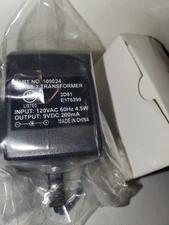 Xicon 109024 Class 2 - 9VDC 200mA 4.5W High Quality Power Adapter 2.1 mm plug