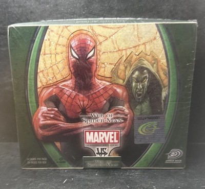 Upper Deck- Marvel Web Of Spider-Man 1st Edition New Sealed Booster Box