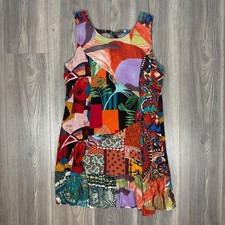 Sacred Threads Patchwork Mini Dress - SIZE S/...