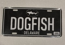 NEW DOGFISH HEAD BEER ALE BULLDOG TIN SIGN DELAWARE BOSTON SAM ADAMS