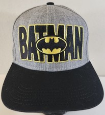 Batman Hat Gray Snapback DC Comics