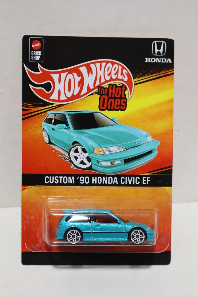 CUSTOM Brick Shop Hot Wheels Custom '90 Honda Civic EF 1/64
