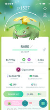 Pok mon Go Venusaur Gigantamax Shiny/FAST/READ DESCRIPTION