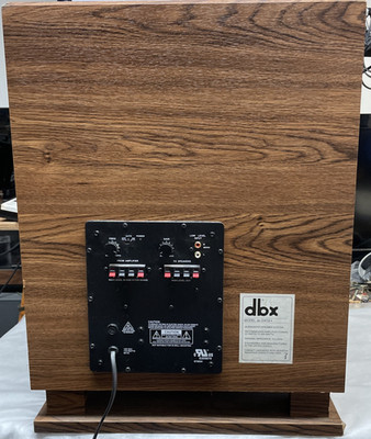 dbx db SW15 Active Subwoofer Speaker KLH S70EIH 110W Power Amplifier Included